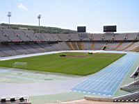 Barcelone, Parc Olympique, Stade (1)